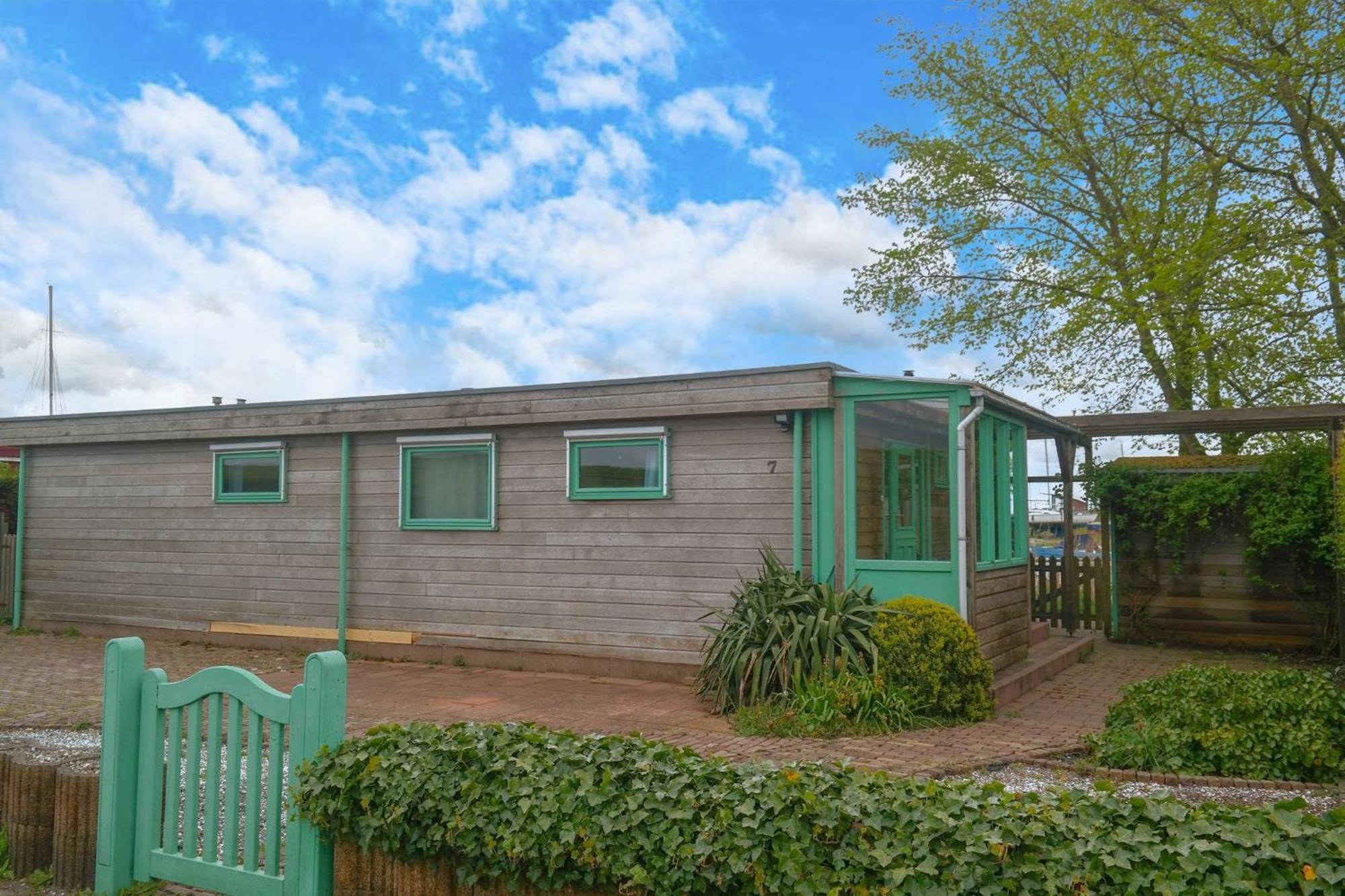 אנג'ום 4 Pers Holiday Home Hilla With Winter Garden In Front Of The Dike Directly On The Lauwersmeer מראה חיצוני תמונה