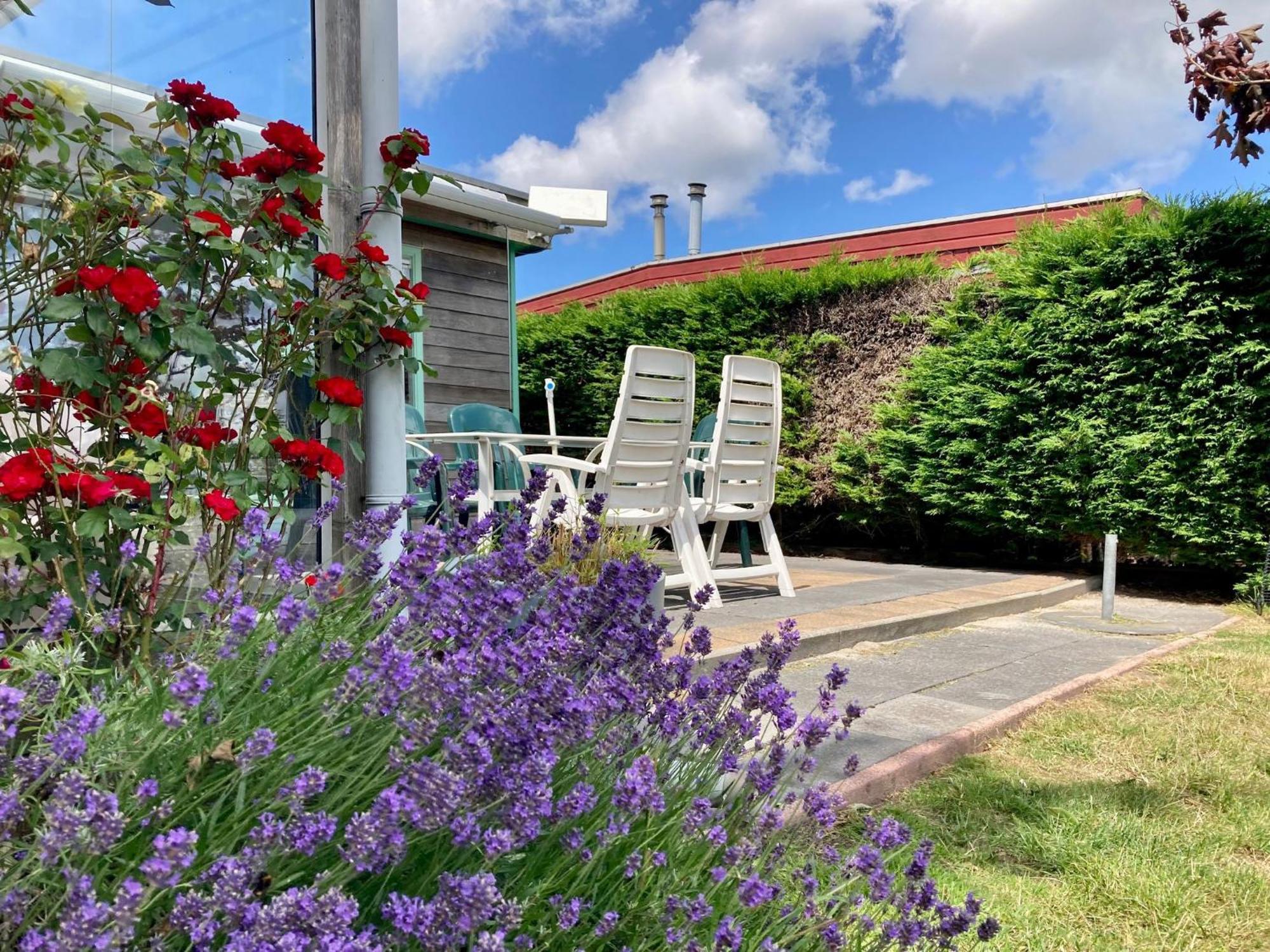 אנג'ום 4 Pers Holiday Home Hilla With Winter Garden In Front Of The Dike Directly On The Lauwersmeer מראה חיצוני תמונה